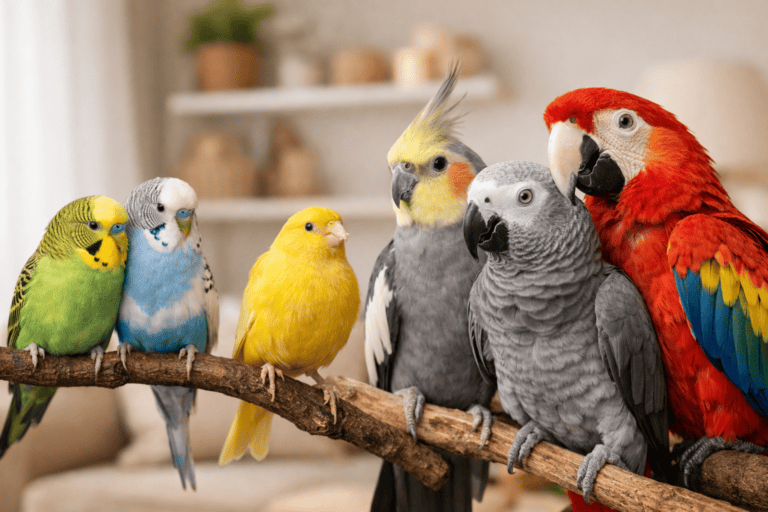 Vögel als Haustiere